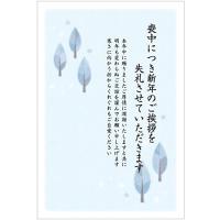 [メイドインたんたん] 喪中はがき 10枚パック 切手付きはがき ふゆもよう No.861 縦書きデザイン 胡蝶蘭 裏面印刷済み | セバスストア