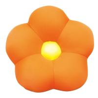 MOGU(モグ) ビーズクッション 花 オレンジ フラワー (全長約45?) | セバスストア