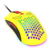LexonTech ゲーミングマウス 65g 軽量マウス UPDATE技術 RGBライト 有線 プログラマブルドライバー 12000DPI 7鍵 6段調節可能 ハニカムデザイン Pixa | セバスストア
