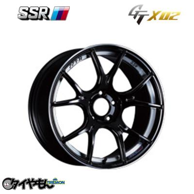 無限 SSR GTX02 19インチ 5H120 8.5J +38 4本セット ホイール グロス 