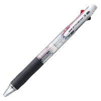 ジェットストリーム3色0．38　透明 4902778164242 筆記具 ボールペン・複合筆記具 多色ボールペン 三菱鉛筆 SXE340038.T | seek.