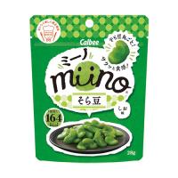 カルビー　miino（ミーノ）そら豆　しお味　28g × 12個 / Calbee / (爆買) | ディスカウントストア てんこもり