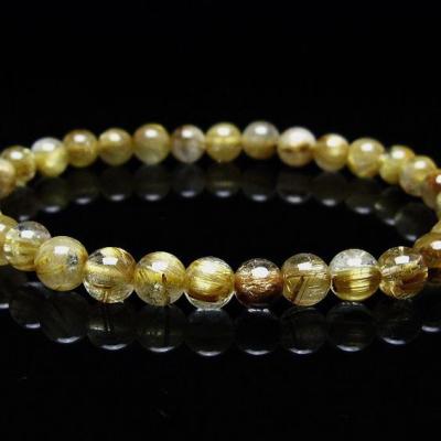 あり様おまとめ　25.28 タイチンルチル 2点 11mm 天然石 ブレスレット 天然石 タイチンルチルブレスレット 11mm #199