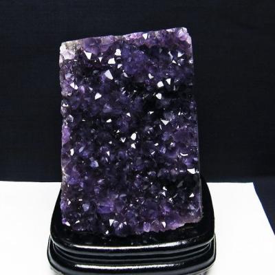 ❤️ ✳訳あり　1.2kgレア　綺麗　透明感良く　アメジストクラスター　天然石 ✨超綺麗✨] ウルグアイ アメジスト クラスター 極濃紫 原石 天然石