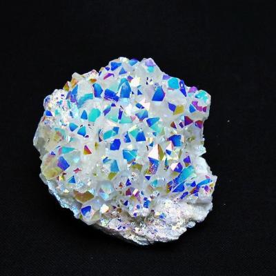 ⭐️新品⭐️❤️✨❤️✨アーカンソー産✨レインボーオーラ水晶クラスター✨❤️084 ☆07/19UP☆天然水晶クラスター：アーカンソー： - 月のかけら
