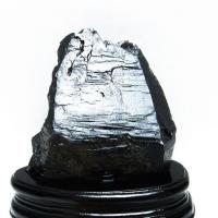 山東省産モリオン純天然黒水晶原石