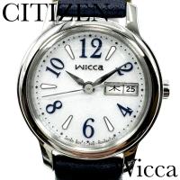 新品正規品 CITIZEN wicca シチズン ウィッカ ソーラーテック デイデイト腕時計 レディース KH3-410-10 送料無料 | 正光堂