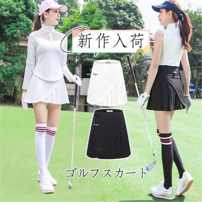 新品タグ付き】 Black＆White ゴルフスカート Lサイズ 新品タグ