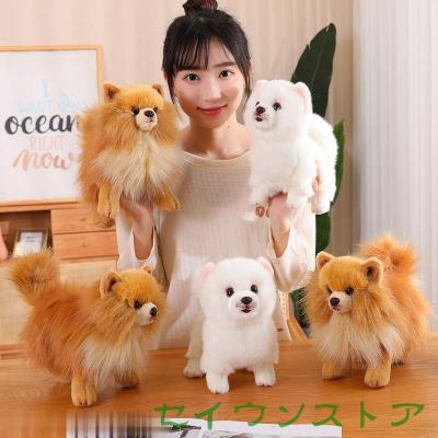 ポメラニアン　置物 Amazon.co.jp: 7.52cm 小さな樹脂ポメラニアン置物ギフト、本物