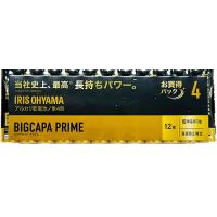 アイリスオーヤマ 単4形 アルカリ乾電池 12本パック BIGCAPA PRIME LR03BP/12P | セキチューヤフー店