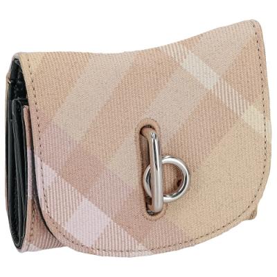 BURBERRY レディース二つ折り財布（色：ピンク系）｜財布