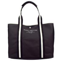 MARC JACOBS マークジェイコブス トートバッグ M0012008 001 ブラック CANVAS SHOPPER EW TOTE 