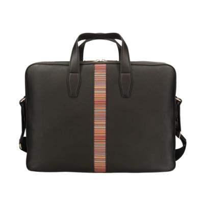 Paul Smith シティウェビング 牛革 ビジネスバッグ ブリーフケース ポールスミス新作本革シティウェビングビジネスバッグ/Paul smithの