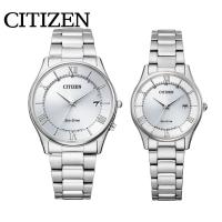 CITIZEN COLLECTION AS1060-54A ES0000-79A シチズン コレクション ペアウォッチ 2本セット エコ・ドライブ 腕時計 ソーラー アナログ シルバー 3針モデル | ジュエリーSEKINE