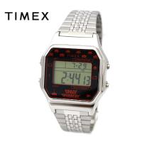 TIMEX タイメックス TW2V30000 腕時計 TIMEX 80 Space Invaders スペースインベーダー シルバー メンズ デジタル | ジュエリーSEKINE