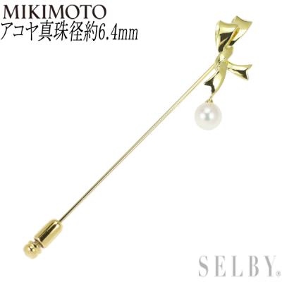 【美品】MIKIMOTO ミキモト パールリボン ブローチ 楽天市場】【12%OFFメガクーポン】 ミキモト ブローチ ミキモト