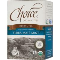 チョイス オーガニックティー イェルバ マテ ミント ティー 16袋入 Choice Organic Tea 