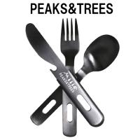 アウトドア 燕三条 食洗機対応 カトラリーセット キャンプ おしゃれ スプーン フォーク ナイフ ステンレス 黒酸化発色 お弁当 持ち歩き 携帯 防災グッズ 食器