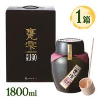 焼酎 芋焼酎 お酒 甕雫 KURO 1800ml アルコール 20度 国産 紅芋 米麹 フルーティー さわやなかな味わい 和食 フレンチ 魚料理 | ライフスタイル&生活雑貨のMofu