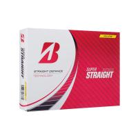 BRIDGESTONE(ブリヂストン)ゴルフボール SUPER STRAIGHT 2023年モデル 12球入 イエロー | SELECT SHOP GLITTER