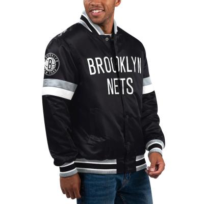 NBA ブルックリン・ネッツ ジャケット Home Game Varsity Jacket  