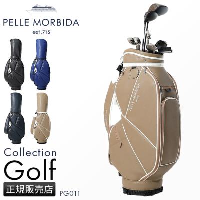 F06102 新品 PELLE MORBIDA キャディバッグ ペッレモルビダ PELLE MORBIDA（ペッレ モルビダ） 3年保証＋ケアセット付 PELLE