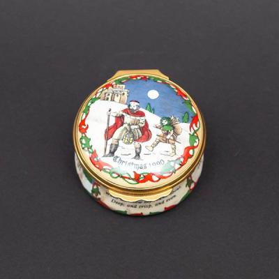 HALCYON DAYS ENAMELS ハルシオンデイズ クリスマス HALCYON DAYS ENAMELS ハルシオンデイズ イギリス 小物入れ