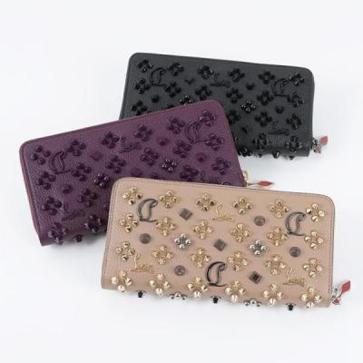 クリスチャンルブタン　財布 Panettone wallet レッド カーフレザー - Accessories - Men