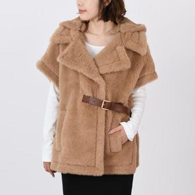 未使用級*マックスマーラ 2way ジレ リバーシブル ファー 大きいサイズ 未使用級*マックスマーラ 2way ジレ リバーシブル ファー 大きいサイズ