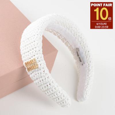 ミュウミュウ 新品(レディースヘアアクセサリー)の商品一覧 ミュウミュウ 新品(レディースヘアアクセサリー)の商品一覧