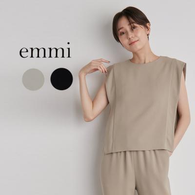 mi and mou(ミアモ) ベストブラウス(ブラック) セレクトショップムー Yahoo!店 - 無地トップス｜Yahoo!ショッピング
