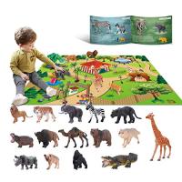 15 Animal Toys for Boys Realistic Safari Animals Farm Zoo Educationa 並行輸入 | SELECTSHOPWakagiya