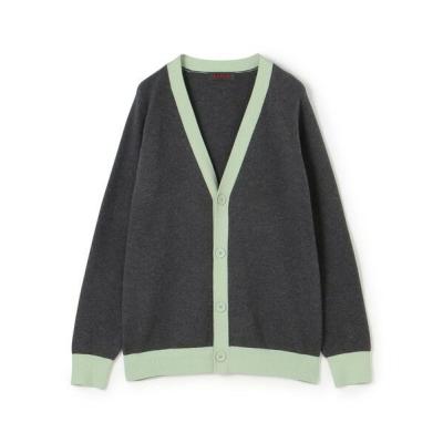 CABaN 半袖 ニット カーディガン ブラック ホワイト CABaNのカーディガン | レディース | 三越伊勢丹オンライン