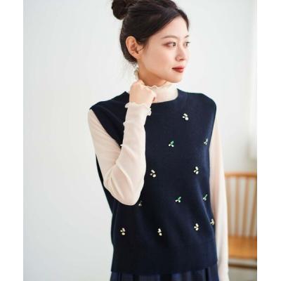 ハグオーワー＊クロスアンドクロス＊ローゲージ片畦編みVネックベスト＊ブラック美品 片畦ベストのおすすめ人気商品一覧 通販 - Yahoo!ショッピング