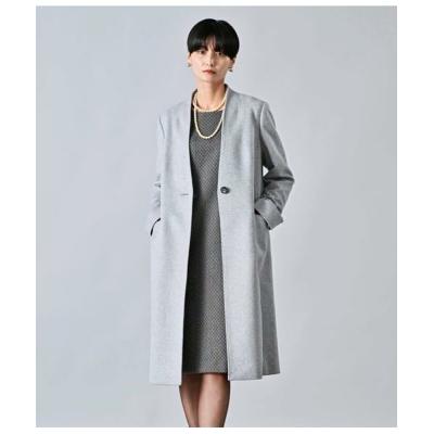 カシミヤ100％　ステンカラーコート　未使用　高島屋購入 セール】 カシミヤ100％コート(ベルト付き) （ステンカラー
