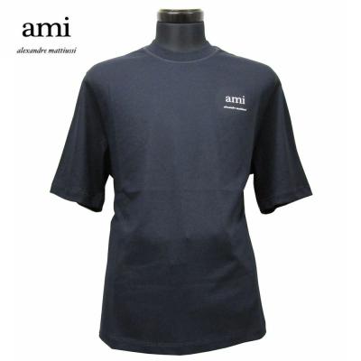 ❣️AMI Tシャツ❣️アミパリス AMI Paris アミパリス ニットパッチ Tシャツ 半袖 25SS Sサイズ