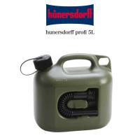 hunersdorff PROFI ヒューナースドルフ Fuel Can Pro 5L OLIVE オリーブ色 フューエルカンプロ 燃料ボトル 燃料キャニスター 水タンク | セレクト雑貨ムー Yahoo!店