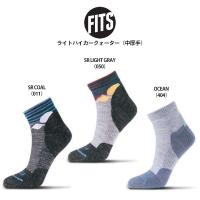 FITSフィッツ ライトハイカークォーター(中厚手)  Light Hiker Quarter ソックス 靴下 f1306 ウール 保温性 消臭 ユニセックス ハイキング アウトドア | セレクト雑貨ムー Yahoo!店