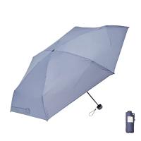 Waterfront 折りたたみ傘 雨傘 umbulatio クイックシャットポケミニ グレイッシュブルー 50cm 数秒で簡単キレイにたためる 畳み | セルフトレイダーズ