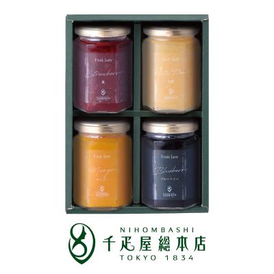 千疋屋　ジャム フルーツポンチ　白桃 フルーツポンチセット 3種類5瓶詰合 千疋屋総本店 公式オンラインストア