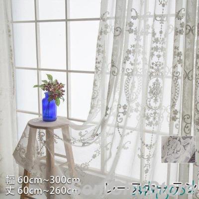 花柄レースカーテンの商品一覧 通販 - Yahoo!ショッピング