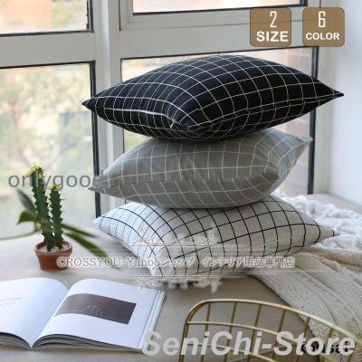 Basshu チェッククッションカバー4枚セット 楽天市場】BasShu Cushion Cover クッションカバー 45×45cm