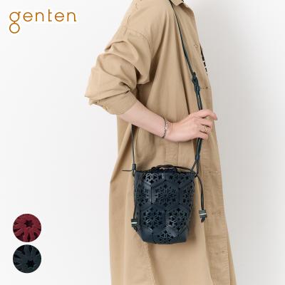 美品 A015 ゲンテン レディース メッセンジャーバッグ ショルダーバッグ 楽天市場】genten ショルダーバッグ（バッグ・小物・ブランド