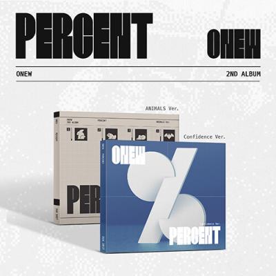 オニュ(ONEW)(SHINEE) / PERCENT DIGIPACK VER.(2種から1種ランダム