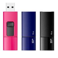 シリコンパワー USB2.0 USBメモリ(スライド式) Ultima U05シリーズ 16GB 3色セット SP048GBUF2U05VCM | SerenoII
