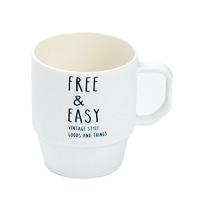 正和 コップ FREE&amp;EASY スタッキングカップ ホワイト | SerenoII