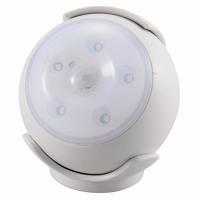 LEDセンサーライト 人感・明暗センサー 屋内用 ホワイト_LS-B15-W 06-1630 オーム電機 | SerenoII
