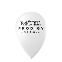 【正規品】 ERNIE BALL 9336 ギターピック WHITE TEARDROP PRODIGY ティアドロップ 2.0mm デルリン ホワイト | SerenoII
