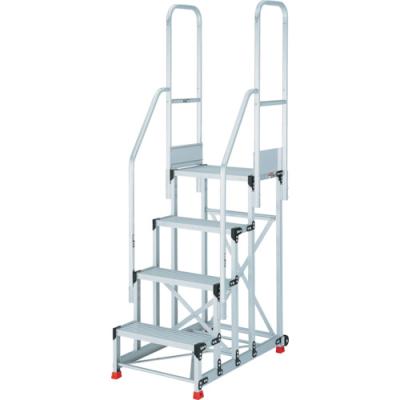 手すり付き踏み台4段（その他脚立、はしご）｜脚立、はしご｜道具