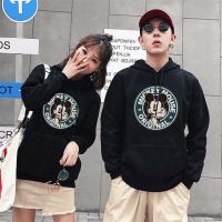 7color ディズニー ミッキー ミニーメンズレディース お揃いカップルペアルックプルオーバー プリントスウェット トップス 長袖 男女兼用 Couple64 セブンシーズファッション 通販 Yahoo ショッピング